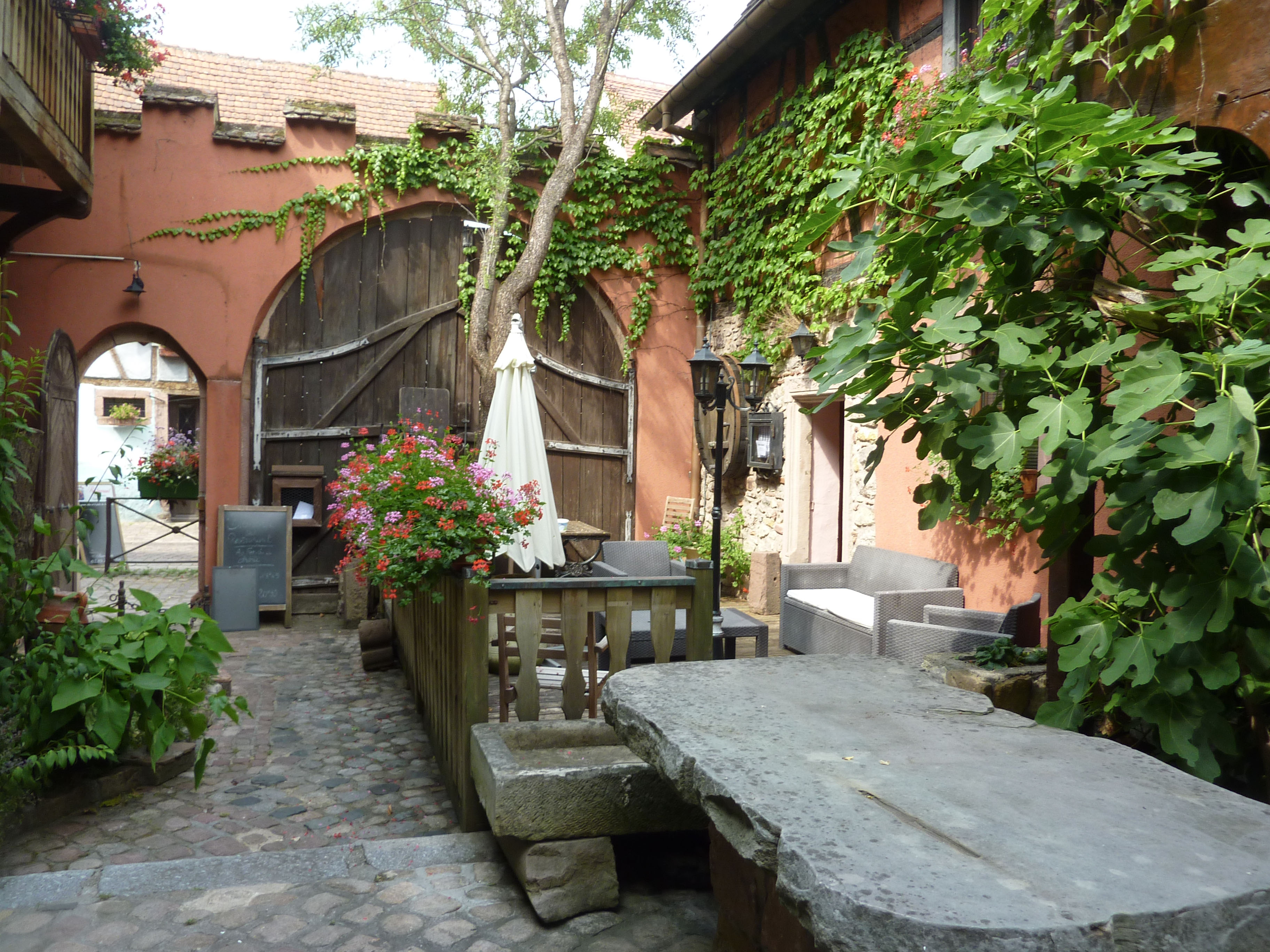 Portail d'entrée de Chez Norbert